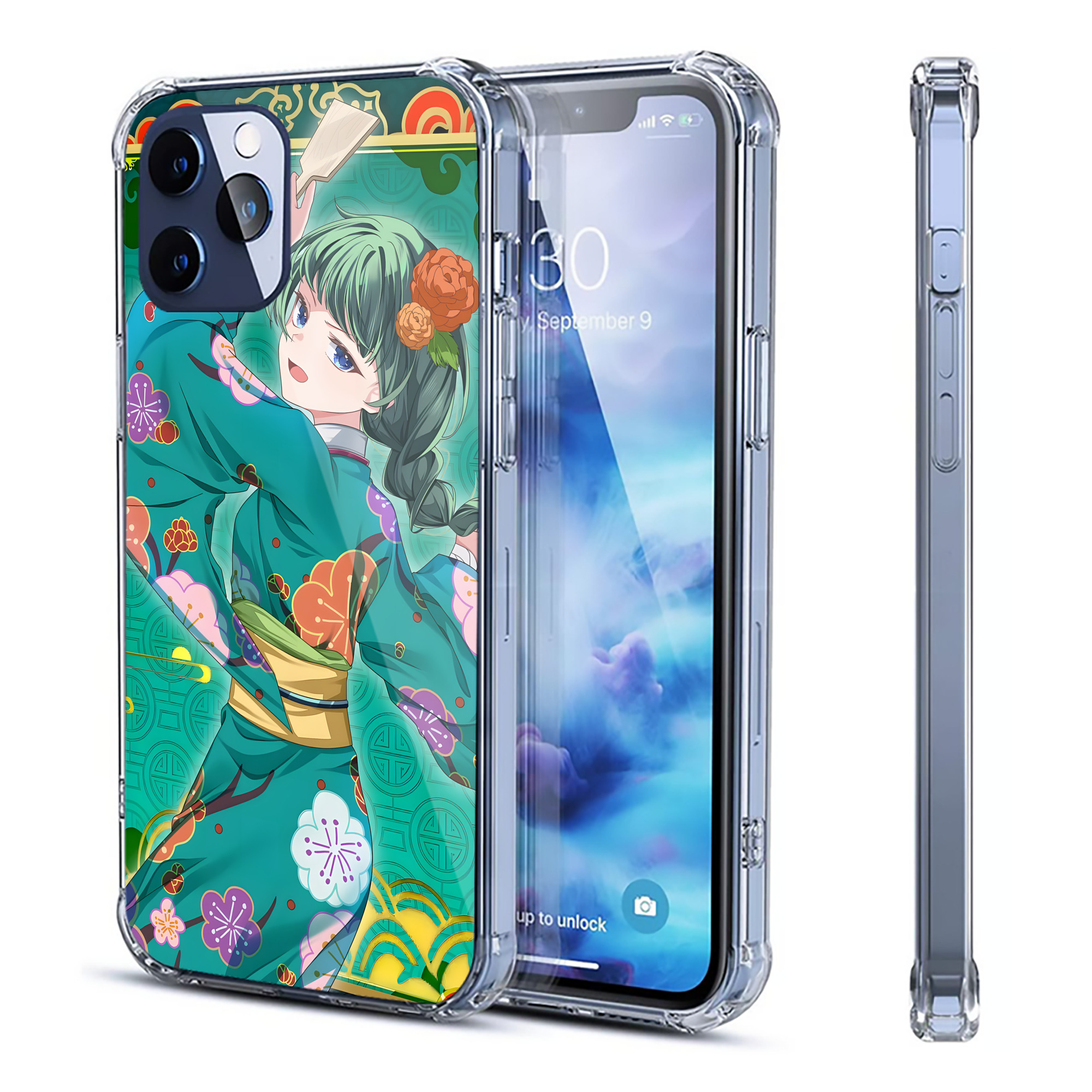（画像用） 薬屋のひとりごと The Apothecary Diaries 【iPhone 12シリーズ対応】透明スマホケース（クリアソフトケース）
